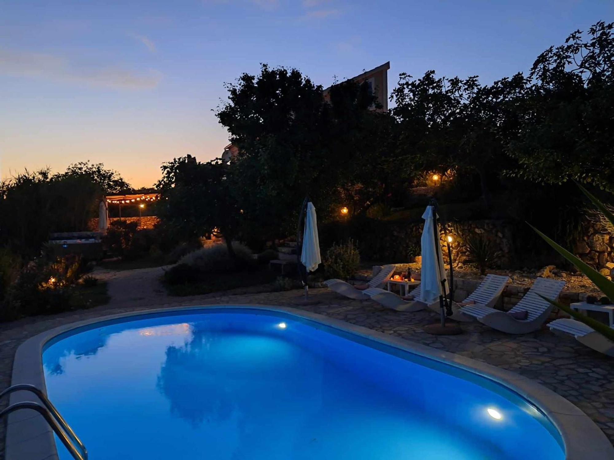 Villa Cesarica Novalja Exterior foto